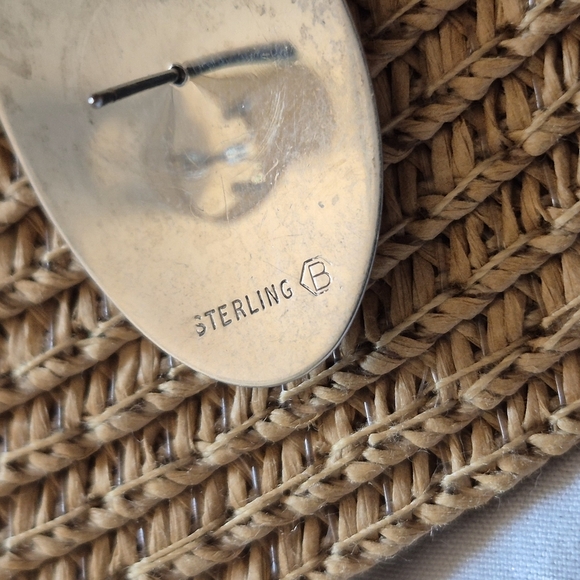 925 Sterling Silver BIRKS 2 IN ONE EARRINGS - Picture 8 of 16